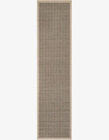 2' x 8' Easy-Clean Border Indoor / Outdoor Runner Rug