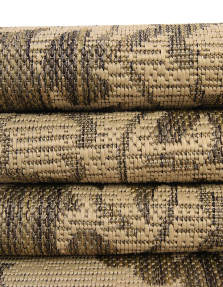 Detail image of 2' 2 x 6'  Washable Botanical Indoor / Outdoor Runner Rug