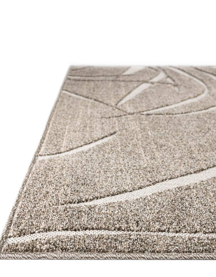 Detail image of 2' x 6'  Washable Botanical Indoor / Outdoor Runner Rug