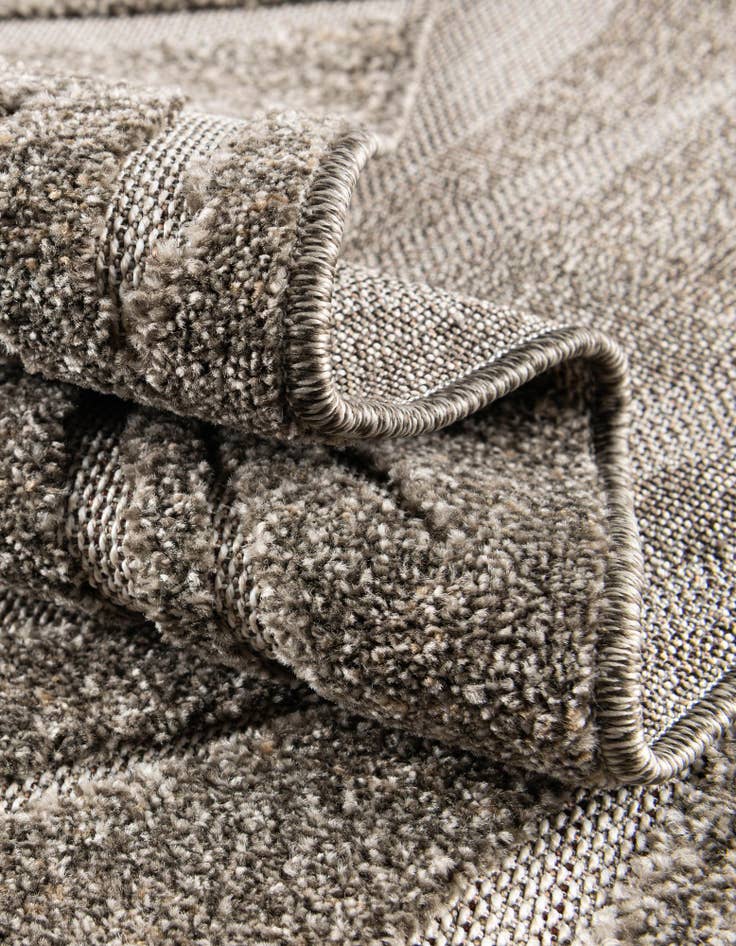 Detail image of 2' x 6'  Washable Botanical Indoor / Outdoor Runner Rug