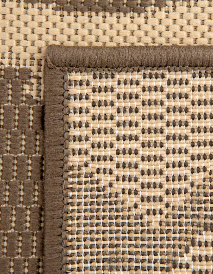 Detail image of 2' x 6' Easy-Clean Botanical Indoor / Outdoor Runner Rug