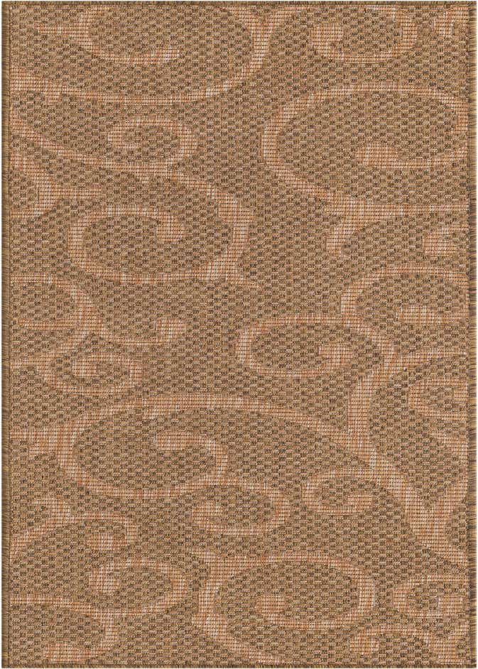 2' x 6' Easy-Clean Botanical Indoor / Outdoor Runner Rug