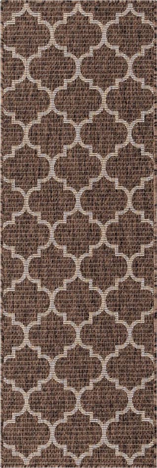 Detail image of 60cm x 185cm Easy-Clean Lattice Indoor / Outdoor Runner Rug