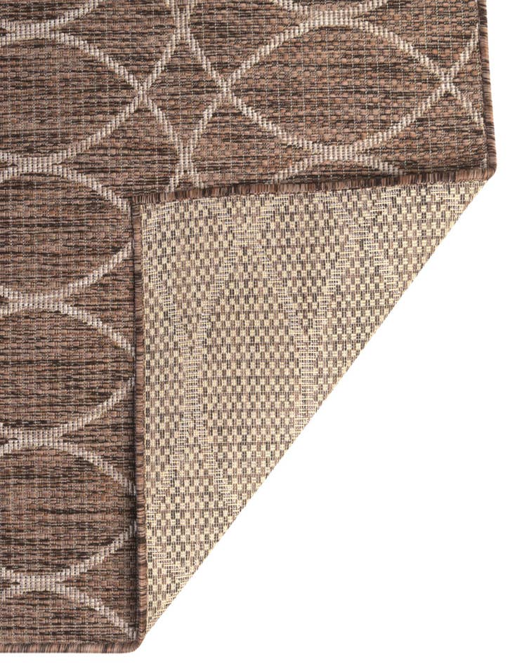 Detail image of 2' x 6' Washable Lattice Indoor / Outdoor Runner Rug