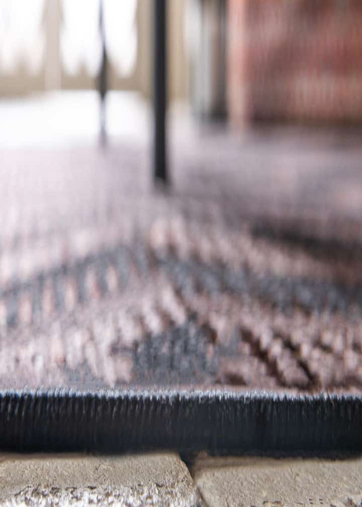 2' 2 x 6' Easy-Clean Modern Indoor / Outdoor Runner Rug