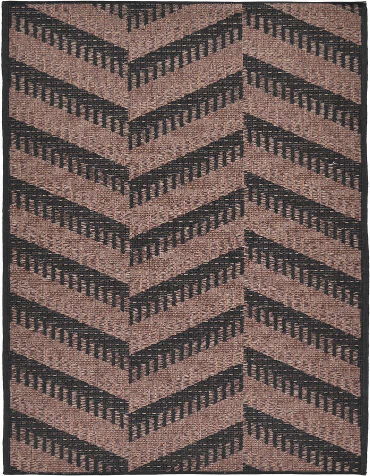 2' 2 x 6' Easy-Clean Modern Indoor / Outdoor Runner Rug
