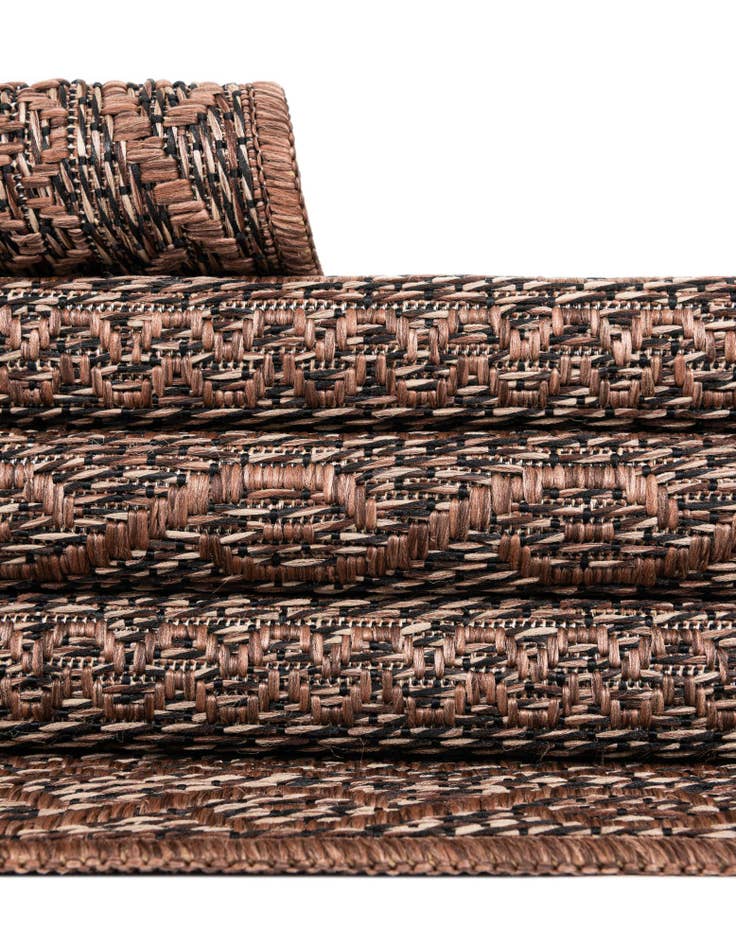 Detail image of 2' 2 x 6'  Washable Modern Indoor / Outdoor Runner Rug