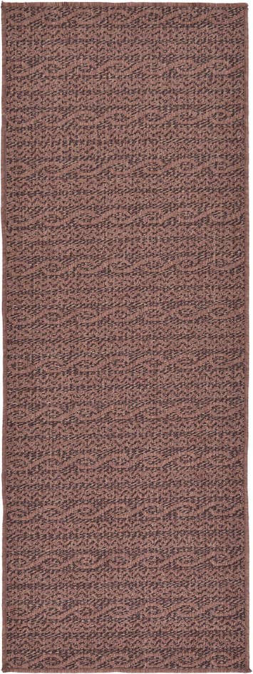 Detail image of 2' 2 x 6' Easy-Clean Modern Indoor / Outdoor Runner Rug