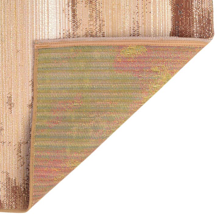 Detail image of 2' 7 x 5' 3 Easy-Clean Modern Indoor / Outdoor Runner Rug