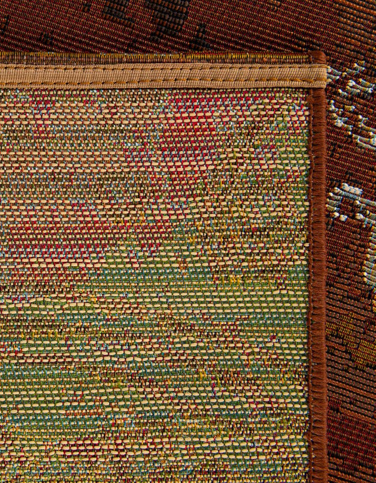 Detail image of 2' x 6'  Washable Modern Indoor / Outdoor Runner Rug