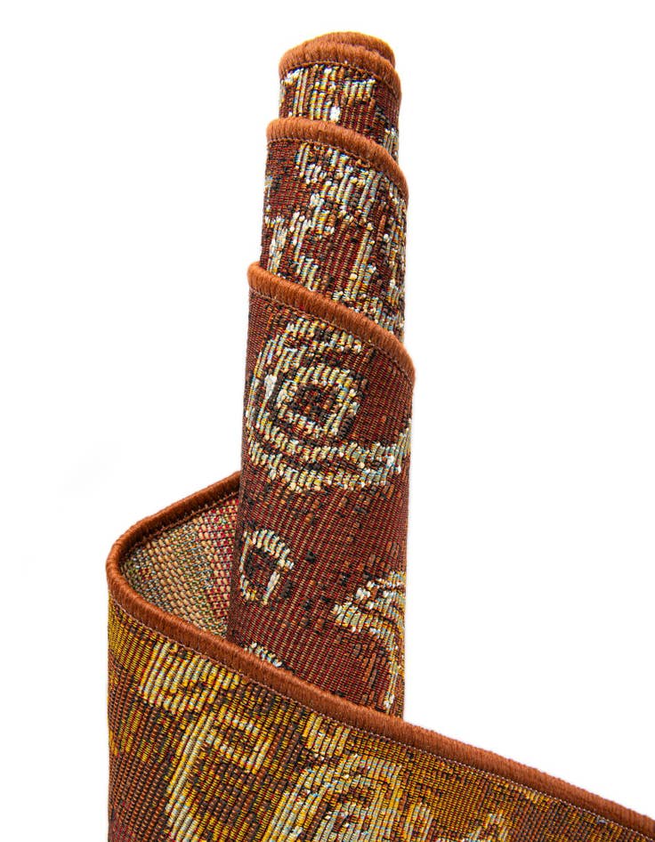 Detail image of 2' x 6'  Washable Modern Indoor / Outdoor Runner Rug