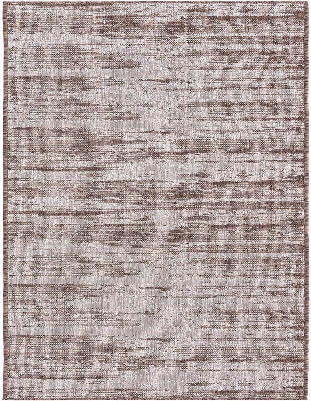 2' 7 x 10' Easy-Clean Modern Indoor / Outdoor Runner Rug