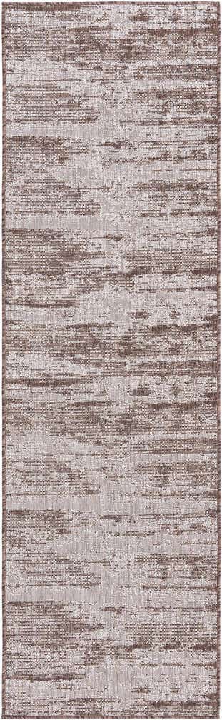 2' 7 x 10' Easy-Clean Modern Indoor / Outdoor Runner Rug