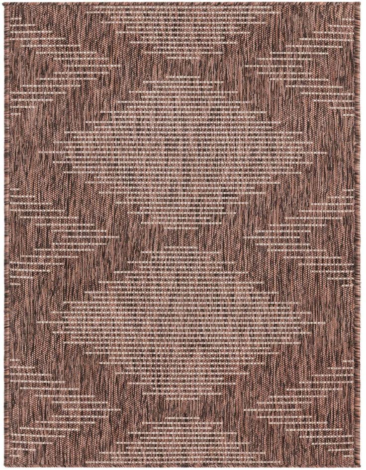 Detail image of 2' x 5' 3 Easy-Clean Modern Indoor / Outdoor Runner Rug