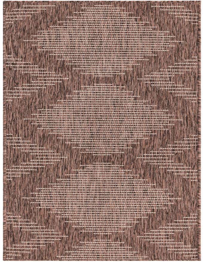 2' x 6' Easy-Clean Modern Indoor / Outdoor Runner Rug