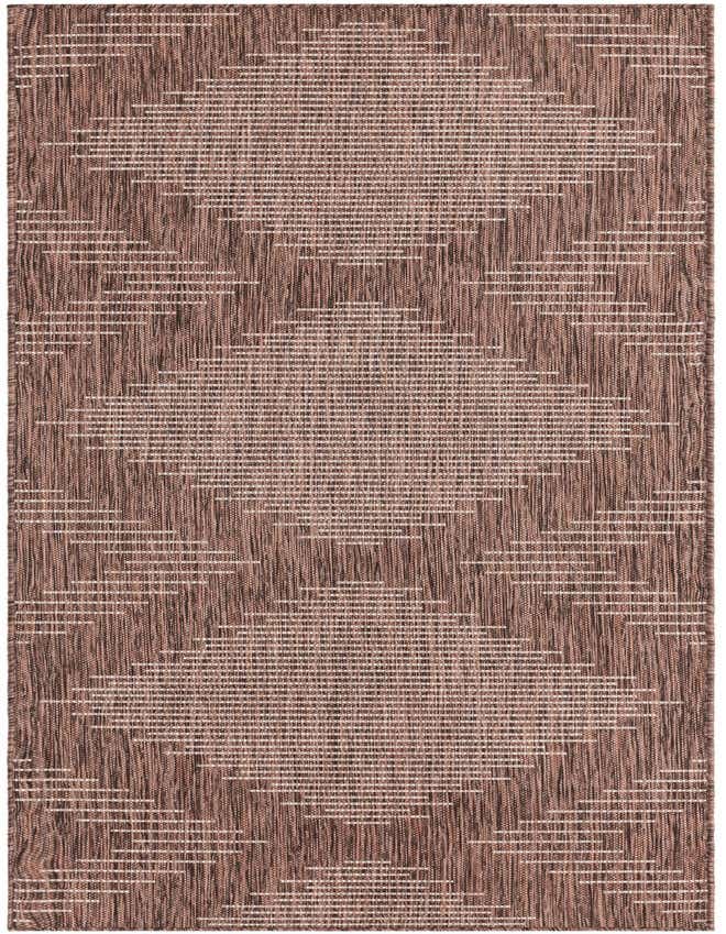 2' x 8' Easy-Clean Modern Indoor / Outdoor Runner Rug