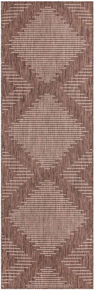 2' x 8' Easy-Clean Modern Indoor / Outdoor Runner Rug