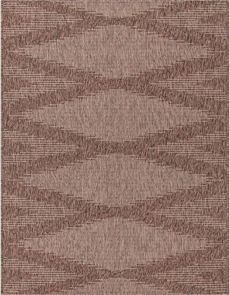 Detail image of 3' 3 x 14' Easy-Clean Modern Indoor / Outdoor Runner Rug