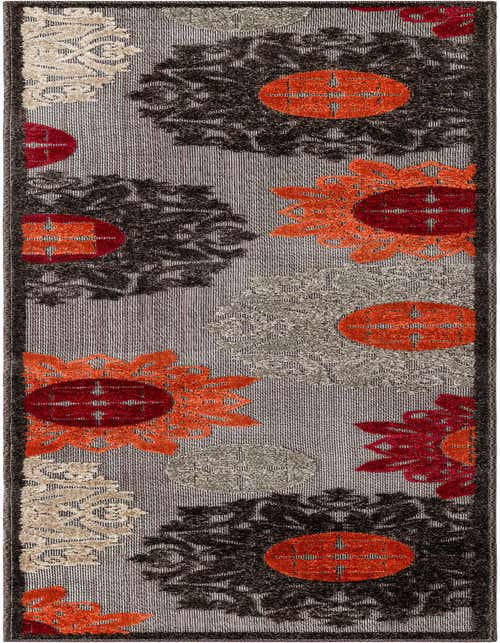 2' x 8' Easy-Clean Modern Indoor / Outdoor Runner Rug