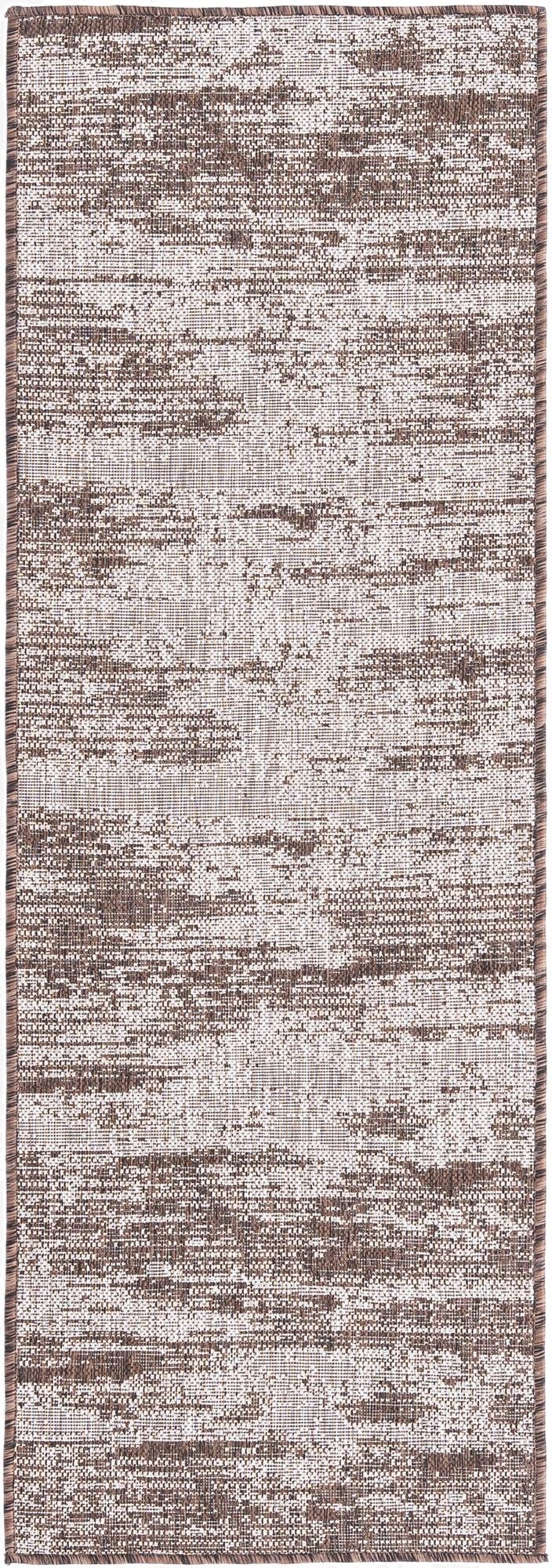 2' x 6'  Washable Modern Indoor / Outdoor Runner Rug