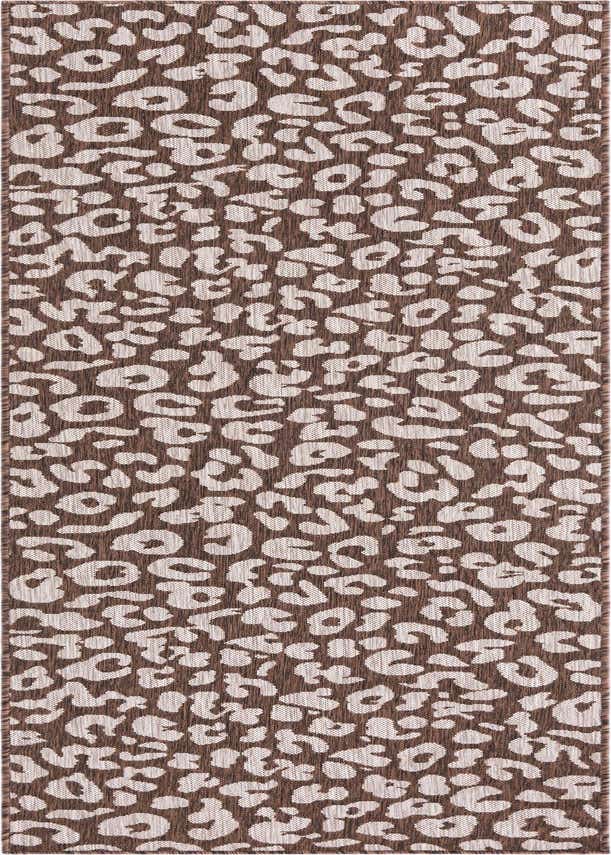 2' 7 x 10' Easy-Clean Safari Indoor / Outdoor Runner Rug
