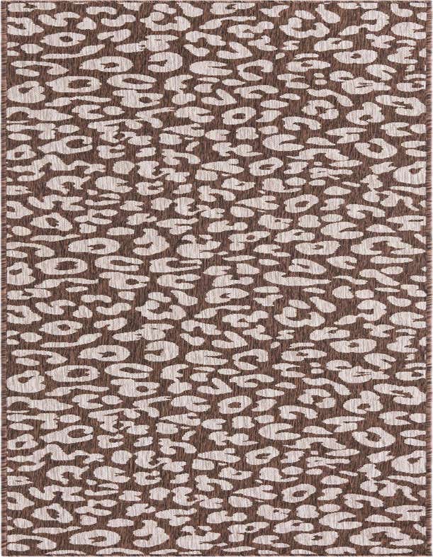 2' 7 x 10' Easy-Clean Safari Indoor / Outdoor Runner Rug