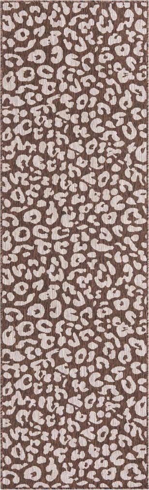 2' 7 x 10' Easy-Clean Safari Indoor / Outdoor Runner Rug