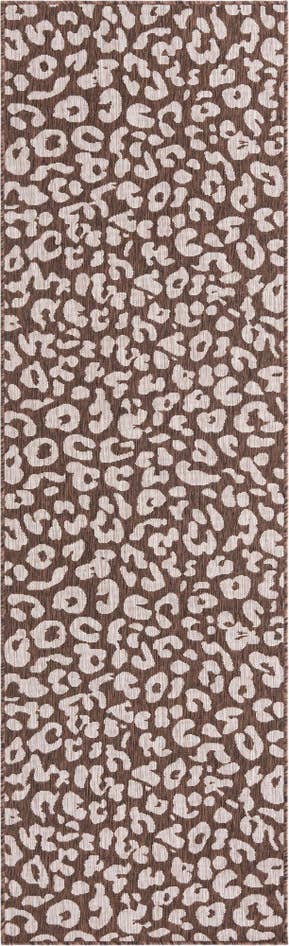 Detail image of 2' 7 x 10' Easy-Clean Safari Indoor / Outdoor Runner Rug