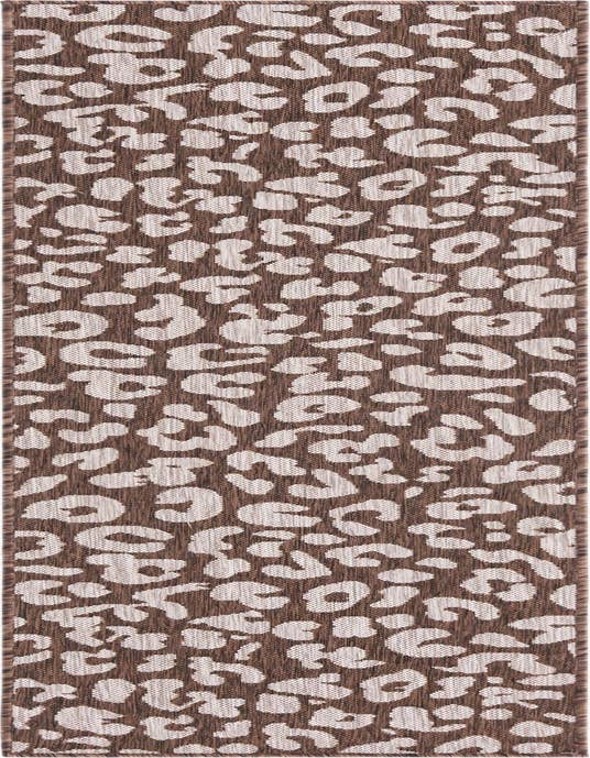 Detail image of 2' x 8' Easy-Clean Safari Indoor / Outdoor Runner Rug