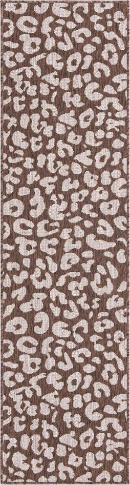 Detail image of 2' x 8' Easy-Clean Safari Indoor / Outdoor Runner Rug