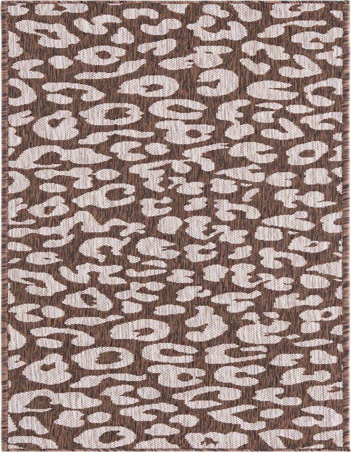 Detail image of 2' x 6' Easy-Clean Safari Indoor / Outdoor Runner Rug