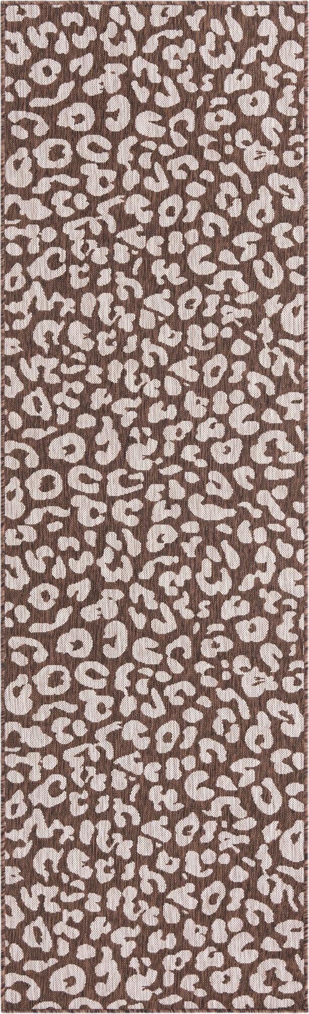 2' 7 x 10'  Washable Safari Indoor / Outdoor Runner Rug