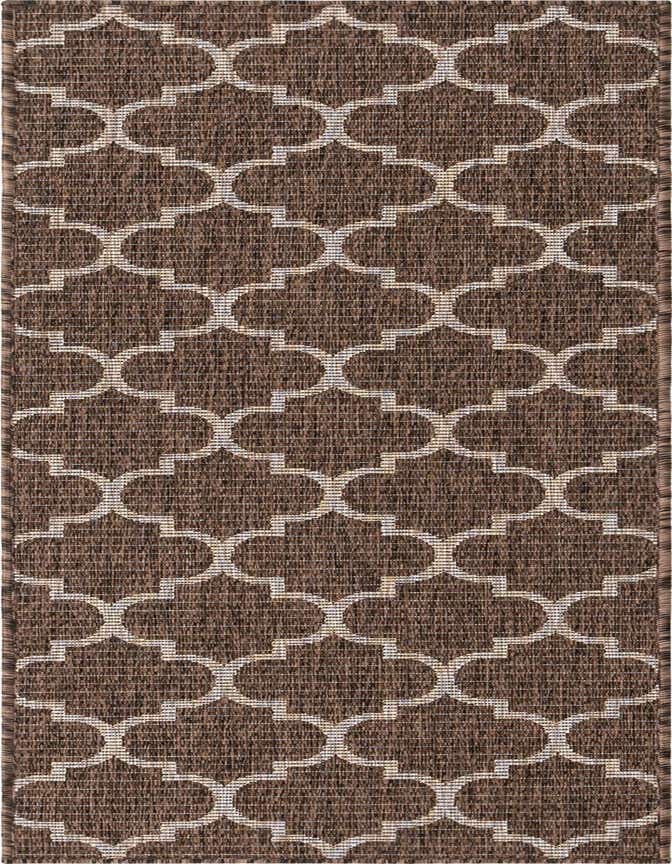 2' x 6' Easy-Clean Trellis Indoor / Outdoor Runner Rug