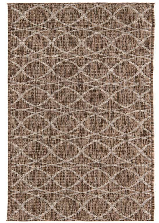 2' x 8' Easy-Clean Trellis Indoor / Outdoor Runner Rug