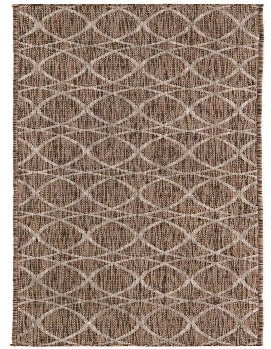 2' x 8' Easy-Clean Trellis Indoor / Outdoor Runner Rug
