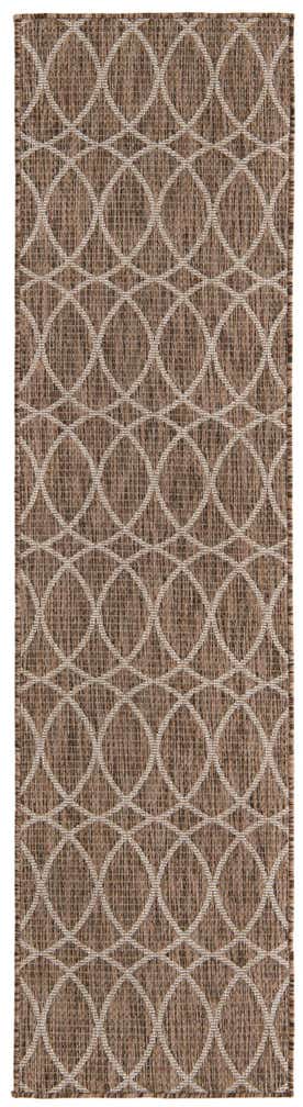 2' x 8' Easy-Clean Trellis Indoor / Outdoor Runner Rug