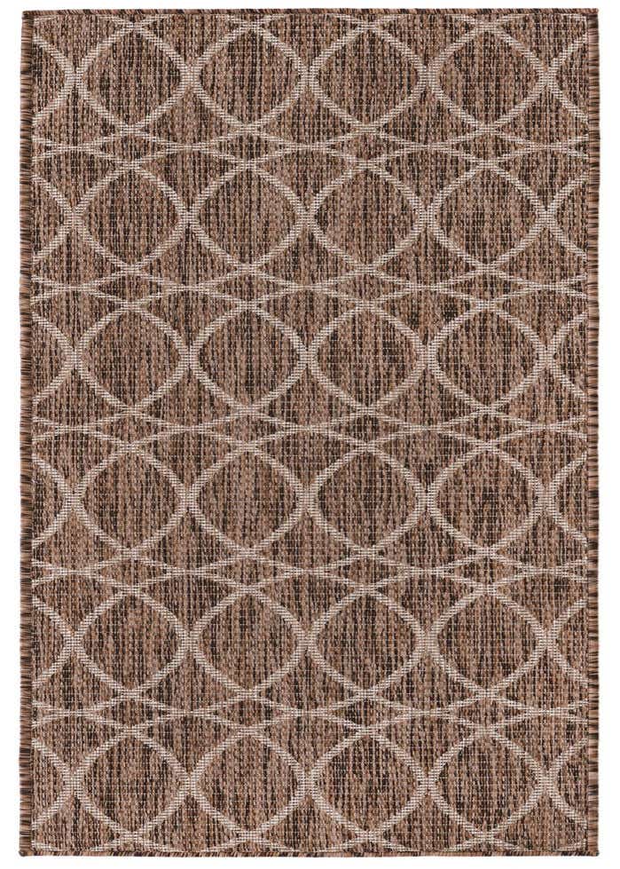2' x 6' Easy-Clean Trellis Indoor / Outdoor Runner Rug