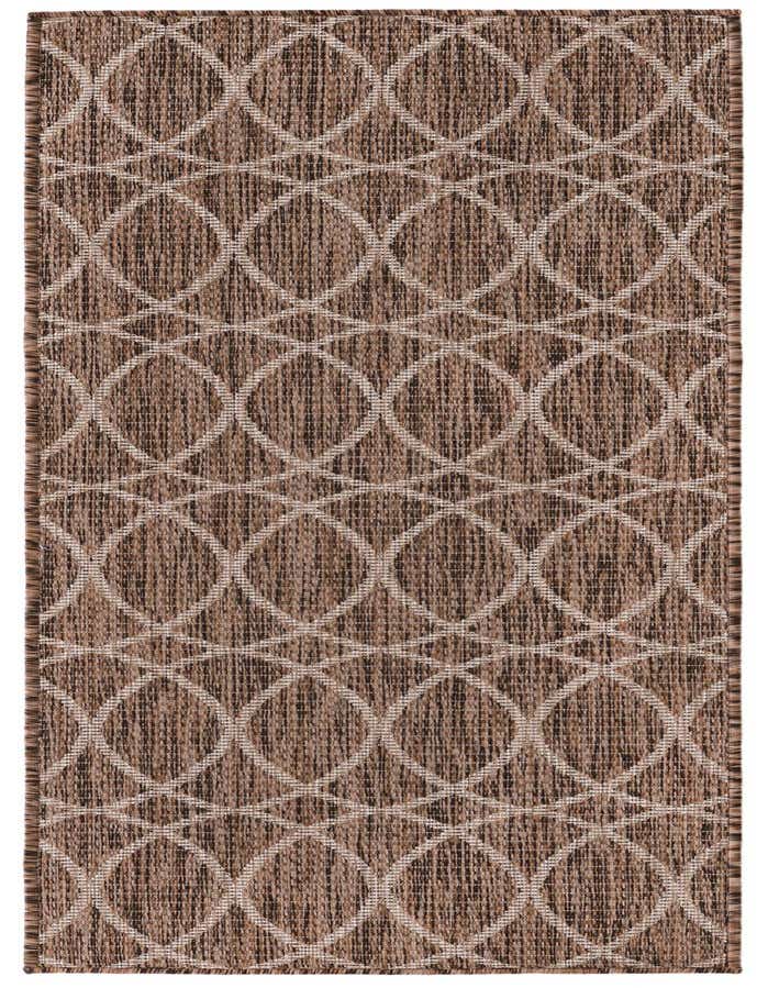 2' x 6' Easy-Clean Trellis Indoor / Outdoor Runner Rug