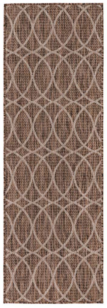 2' x 6' Easy-Clean Trellis Indoor / Outdoor Runner Rug