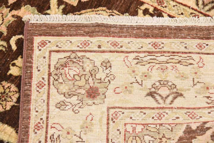 3' 2 x 9' 8 Hand Knotted Peshawar Ziegler Oriental Runner Rug