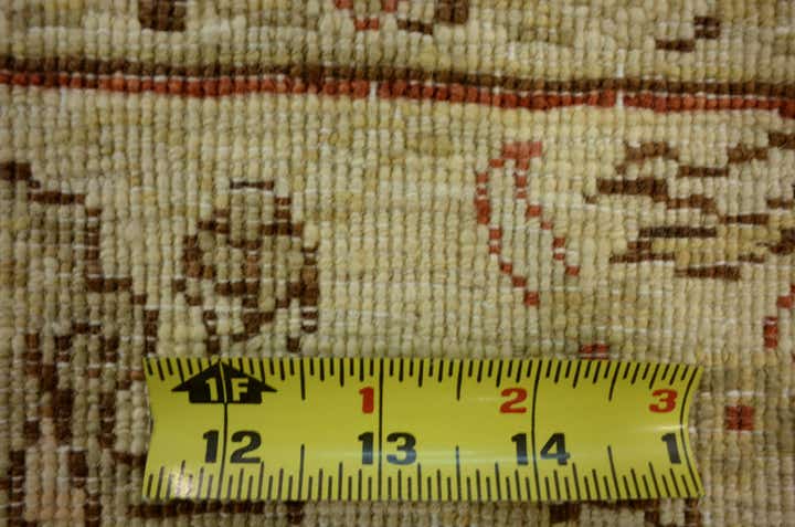 3' 2 x 9' 8 Hand Knotted Peshawar Ziegler Oriental Runner Rug