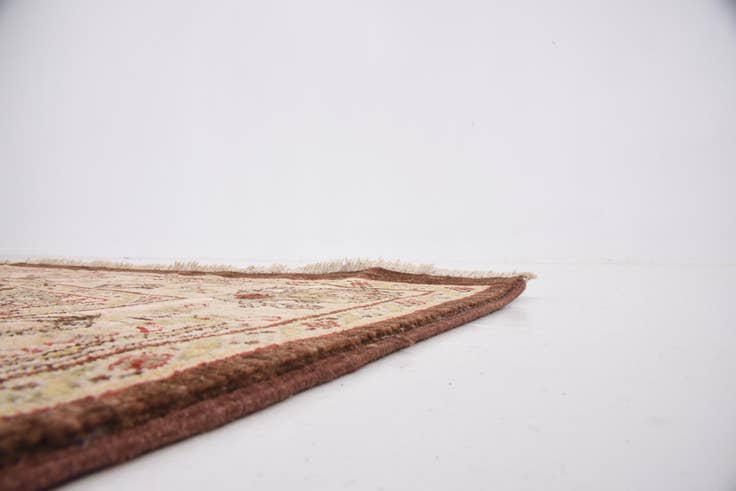 Detail image of 3' 2 x 9' 8 Hand Knotted Peshawar Ziegler Oriental Runner Rug
