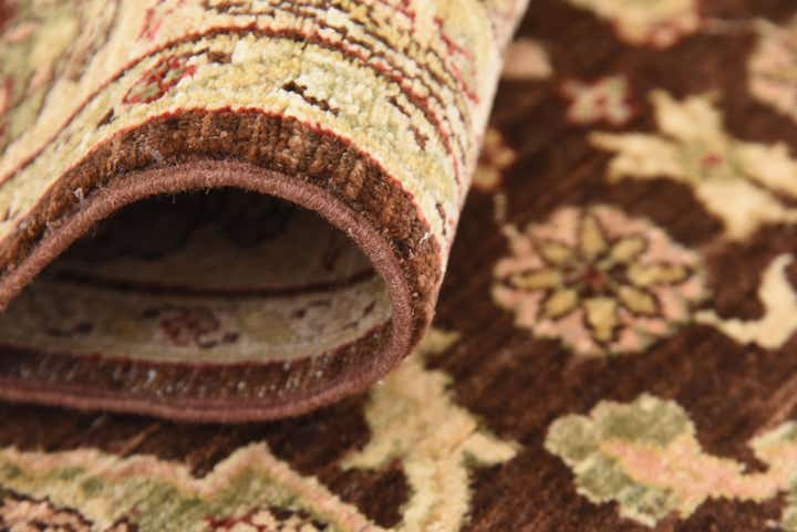 3' 2 x 9' 8 Hand Knotted Peshawar Ziegler Oriental Runner Rug