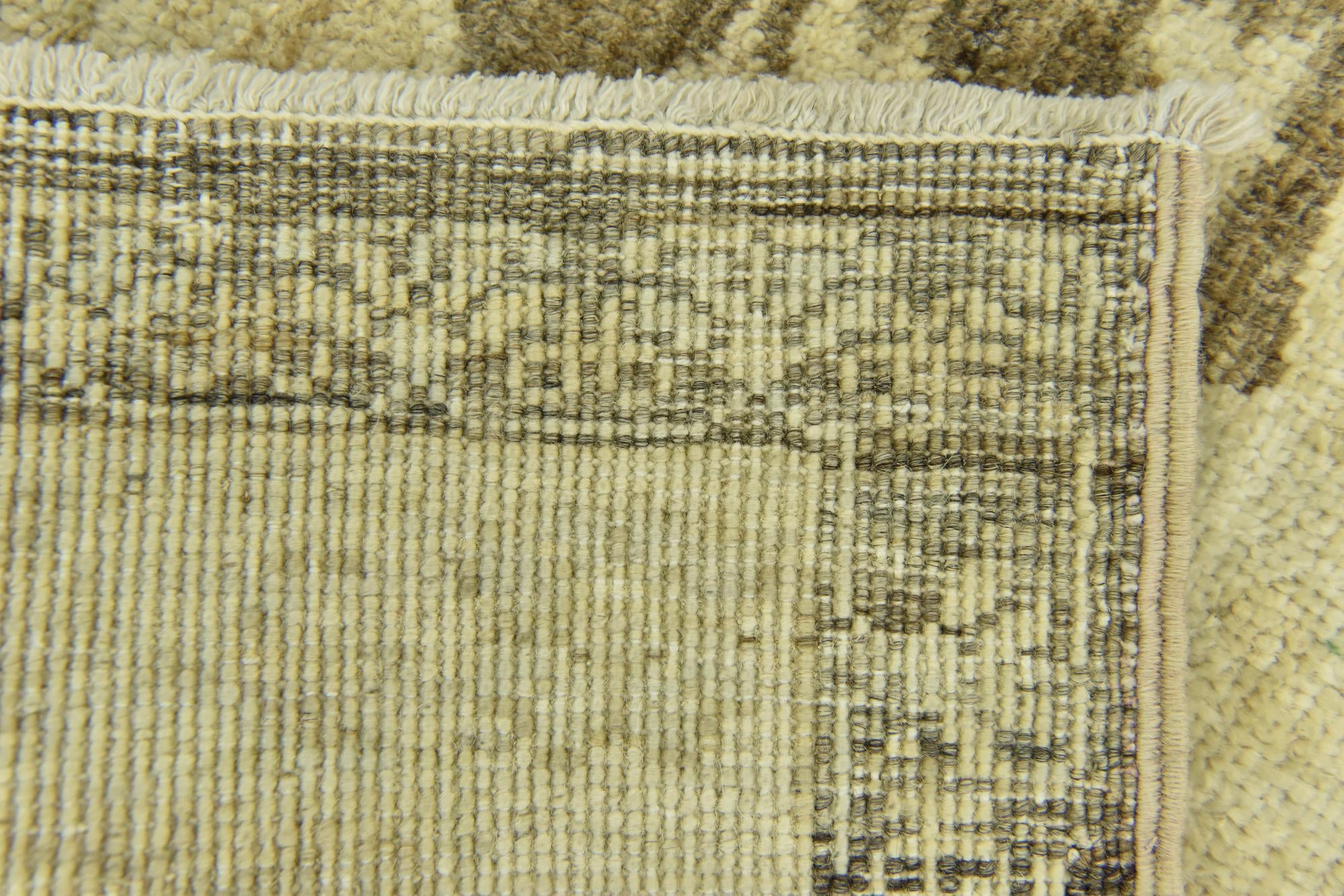 2' 7 x 8' 5 Hand Knotted Peshawar Ziegler Runner Rug