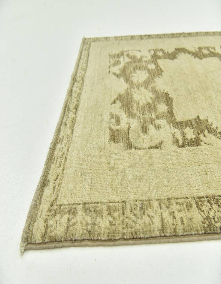 Detail image of 2' 7 x 8' 5  Hand Knotted Peshawar Ziegler Runner Rug