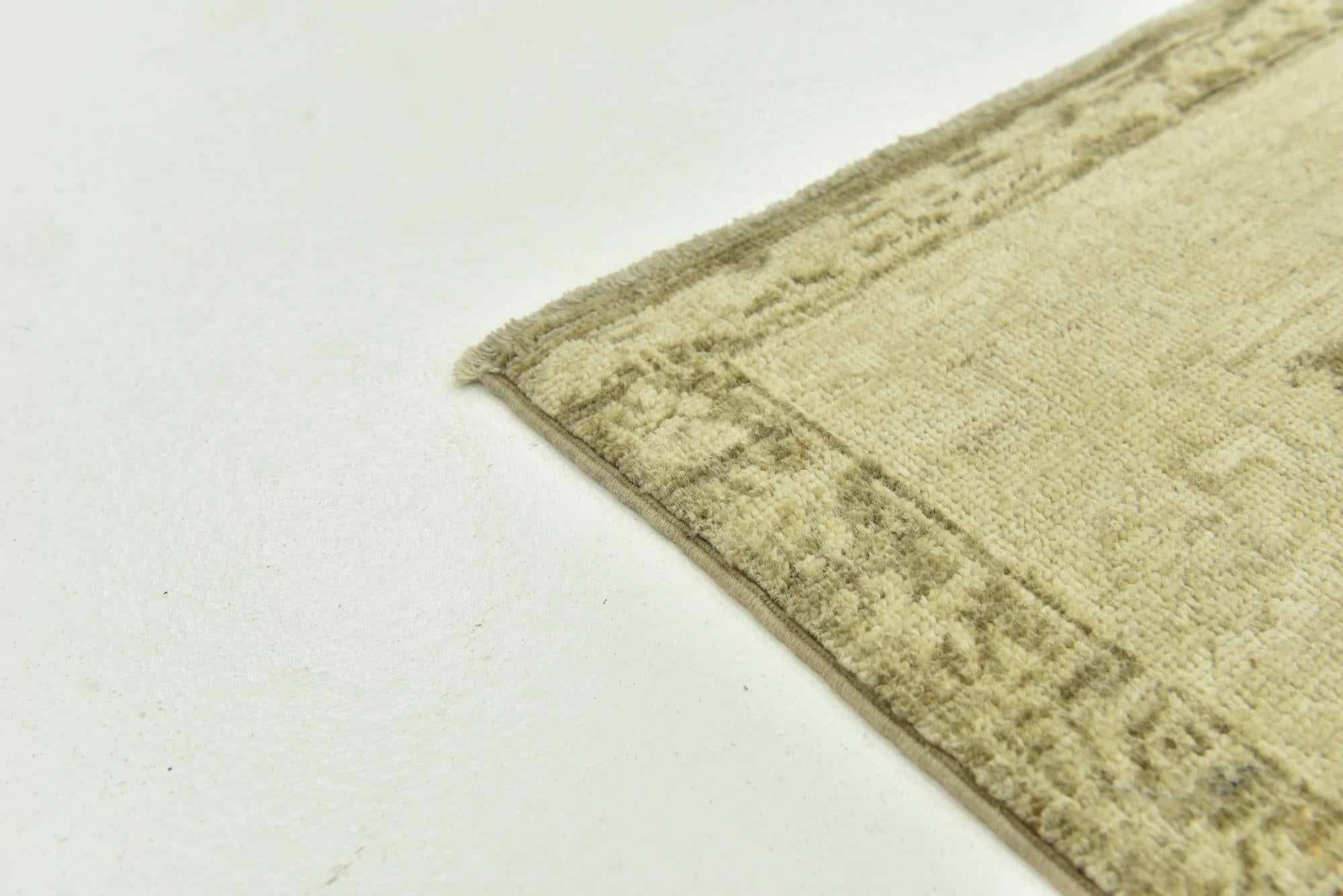 2' 7 x 8' 5 Hand Knotted Peshawar Ziegler Runner Rug