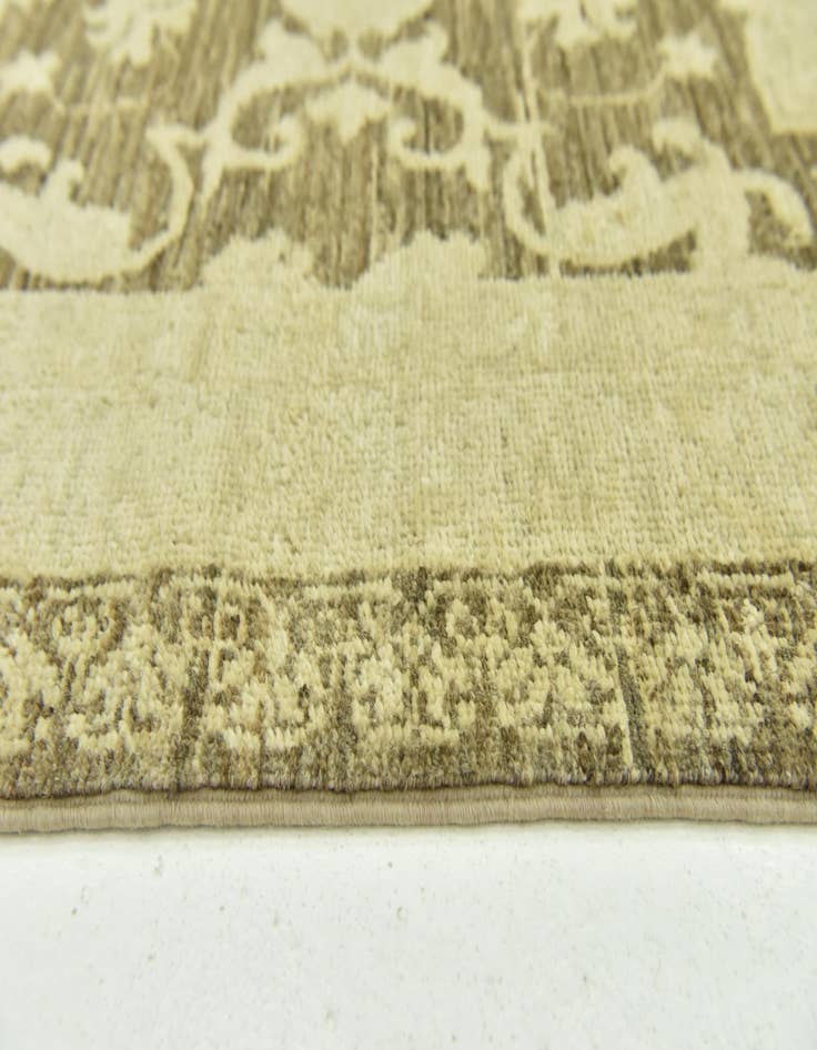 Detail image of 2' 7 x 8' 5  Hand Knotted Peshawar Ziegler Runner Rug