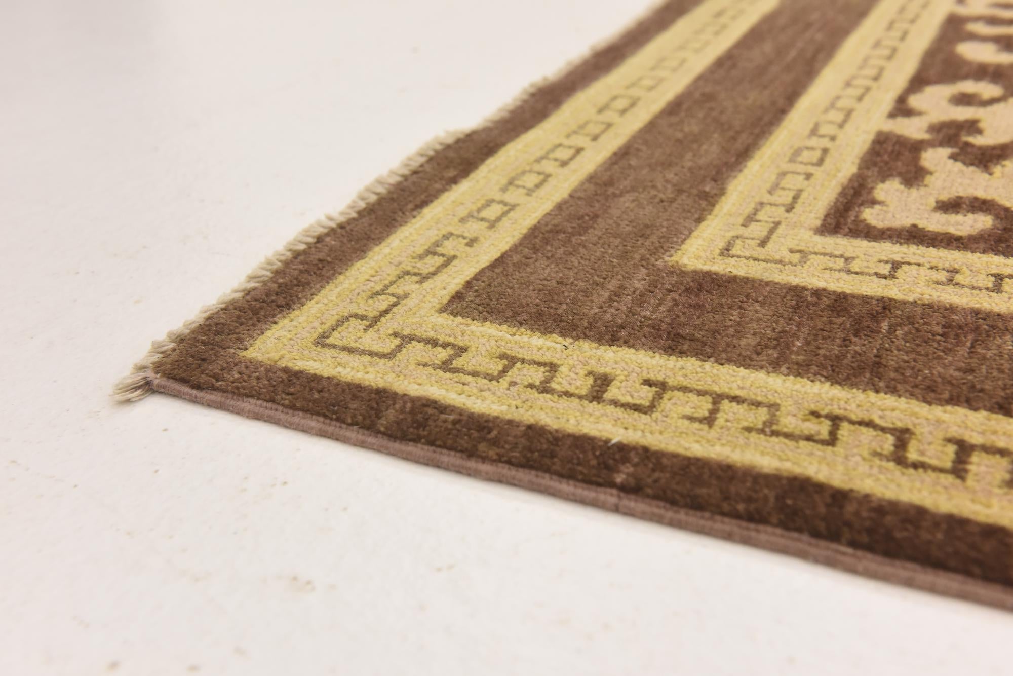 4' x 15' Hand Knotted Peshawar Ziegler Runner Rug