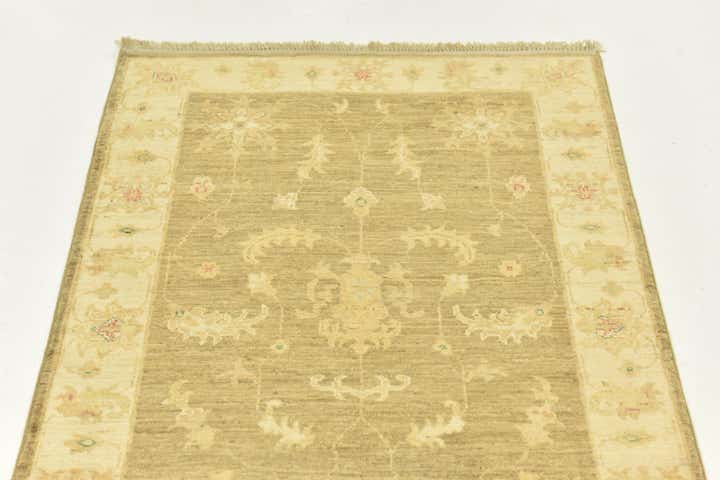2' 7 x 10' Hand Knotted Peshawar Ziegler Runner Rug