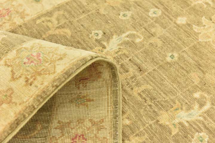 2' 7 x 10' Hand Knotted Peshawar Ziegler Runner Rug